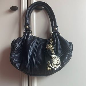 Juicy Couture Vintage Black Leather Bag